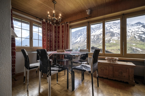 Stube mit Aussicht